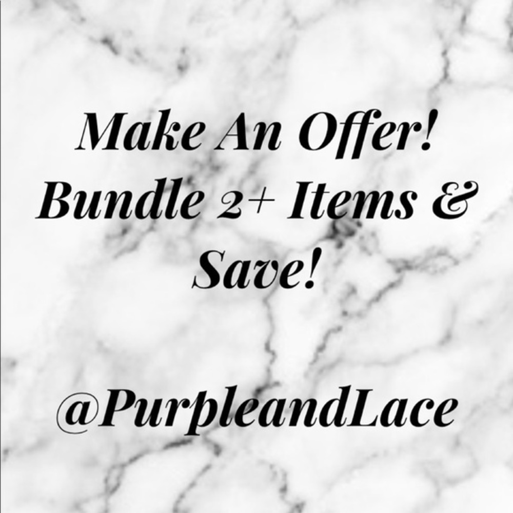 💜Offers Welcome!🤍